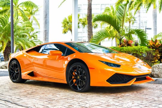 Orange Lamborghini